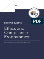 Definitive Guide To Ethics and Compliance Programmes