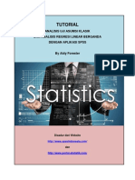 SPSS Regression Analysis Tutorial