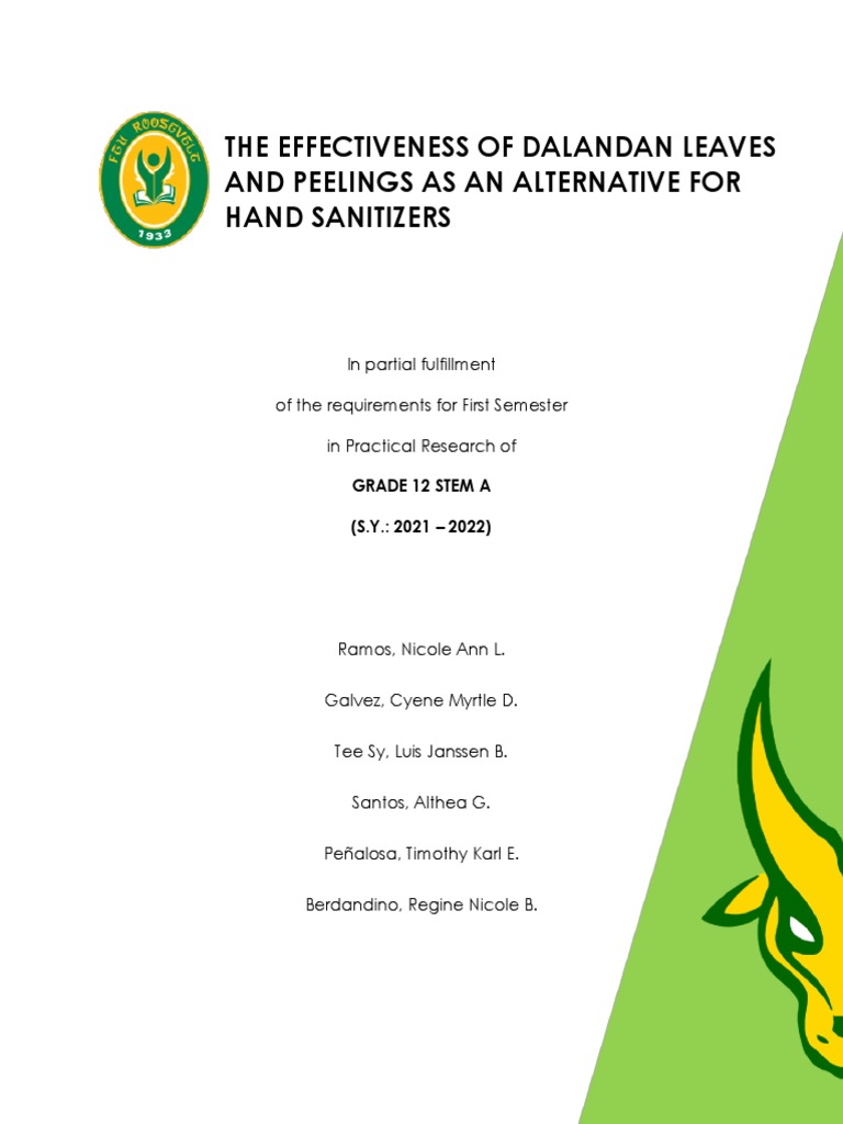 PR 2 GROUP 4 EXPERIMENTAL RESEARCH PROPOSAL Complete PDF