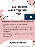 BAHASA INDONESIA DI PT