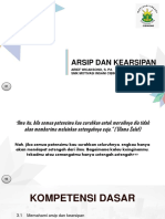 Arsip Dan Kearsipan