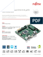 FUJITSU Mainboard D3410-B ATX: Data Sheet