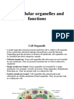 sub-cellular organelles and functions