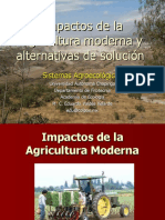 Impactos de La Agricultura Moderna y Alternativas de Solución