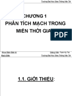 CHƯƠNG 1 Phân Tích Mạch Điện Trong Miền Thời Gian