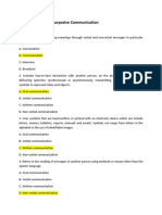 Midterm Exam For Purposive Communication: Test I. Multiple Choice