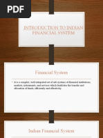 Introduction of Indian Financial System