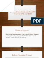 Introduction of Indian Financial System