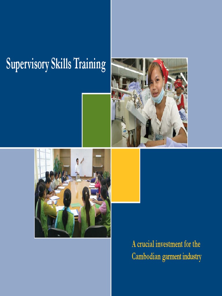 Supervisory Skills Training for Garment Industry | PDF | Leadership ...