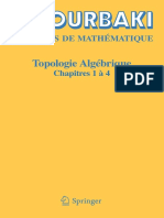 Topologie algébrique