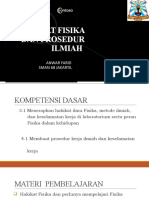 HAKIKAT FISIKA DAN PROSEDUR ILMIAH final