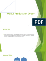 Modul Production Planning