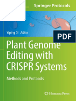 (Methods in Molecular Biology 1917) Yiping Qi - Plant Genome Editing With CRISPR Systems_ Methods and Protocols-Springer New York_Humana Press (2019)
