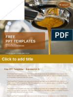 Coffee Machine Making Espresso PowerPoint Templates Standard