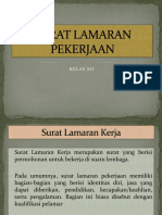 Surat Lamaran Pekerjaan