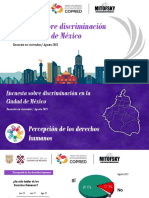 Encuesta Sobre Discriminación en La Ciudad de México
