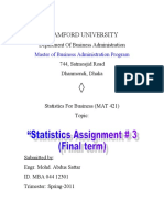 Statistics Assignment 2-2