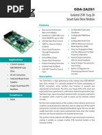 Isolated 2SW 1leg 2A Smart Gate Drive Module