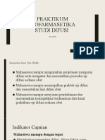 Praktikum Biofarmasetika - Uji Difusi