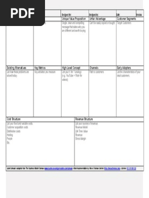 Lean Canvas