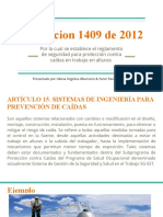 Resolucion 1409 de 2012