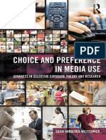 (Routledge Communication Series) Silvia Knobloch-Westerwick - Choice and Preference in Media Use - Advances in Selective Exposure Theory and Research-Routledge (2014)