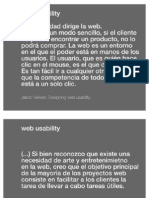 Definiciones de Usabilidad. Revisión de Ideas de Jacob Nielsen 10 Años Después