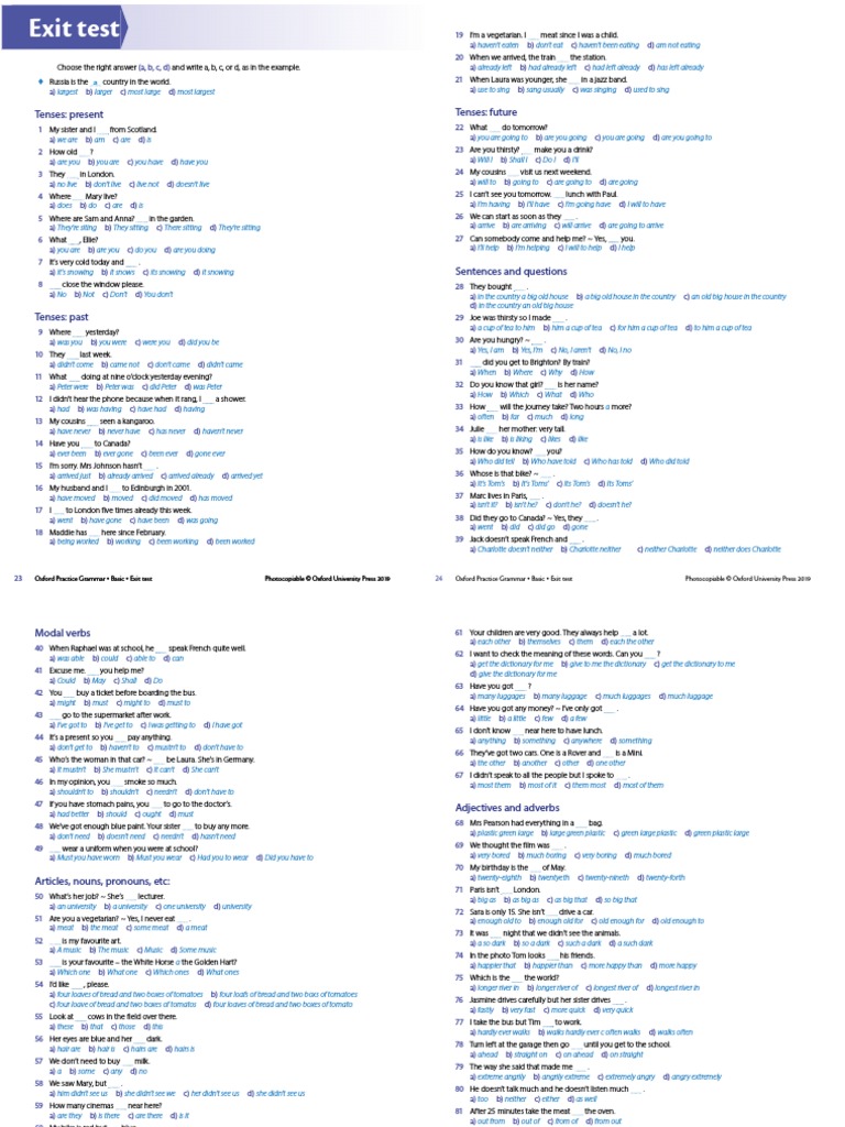 A2 Test1 | PDF | Syntax | Linguistic Morphology
