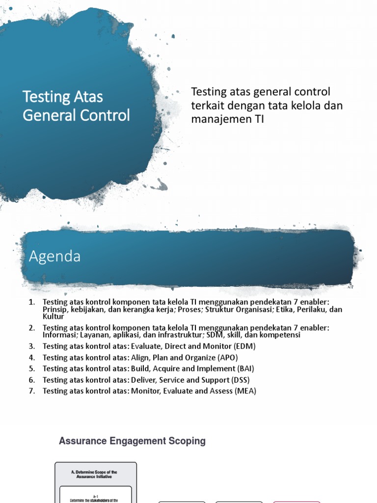 Testing Atas General Control | PDF | Governance | Internal Control