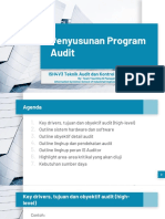 Penyusunan Program Audit