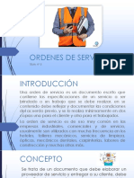 TEma Nº 5 Orden de Servicio