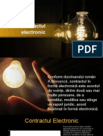 Contractul Electronic