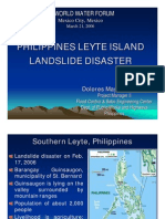 Philippines Leyte Island Landslide Disaster