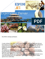 EXPERIENCE DAVAO! AIESEC DAVAO SNR Booklet 2011