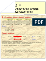 Resolution D Une Inequation