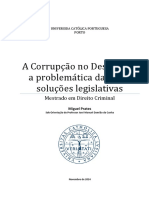 Miguel Prates - A Corrupção No Desporto e a Problemática Das Suas Soluções Legislativas