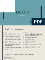 Lição 5 - HSK2