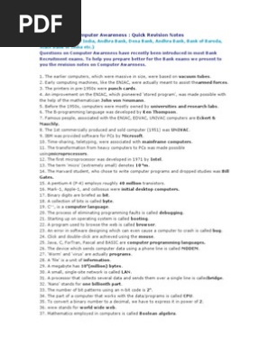 Study Notes