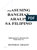 Bayon-On Final Banghay-Aralin