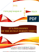 How Does Philosophy View The Nature of Manfinal
