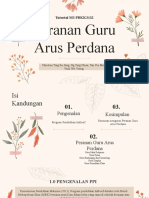 Peranan Guru Arus Perdana