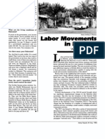 Labor Movements in Bahrain, Khalaf, 1985