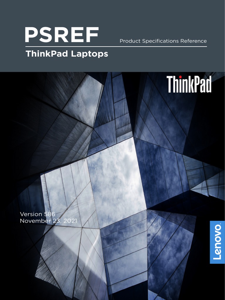 Think Pad | PDF | Usb | Solid State Drive