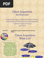 Talent Acquisition: An Overview