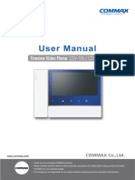User Manual: Fineview Video Phone CDV-70N / CDV-70ND