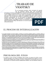 El Trabajo de Vigotsky