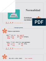 Normailidad (N)