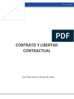 Díez-Picazo, Luis. Contrato y Libertad Contractual