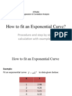 STAT404 - L14 - How To Fit A Exponential Curve EXAMPLE 2