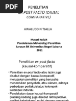 Download Penelitian Ex Post Facto by Velliarahmi Fadjri SN54305723 doc pdf